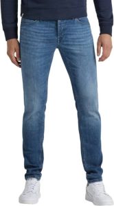 Cast Iron Jeans- CI Riser Slim Intense Indigo Wash Blauw Heren