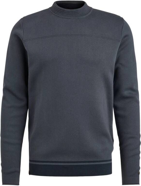 Cast Iron Pullover Blauw Heren