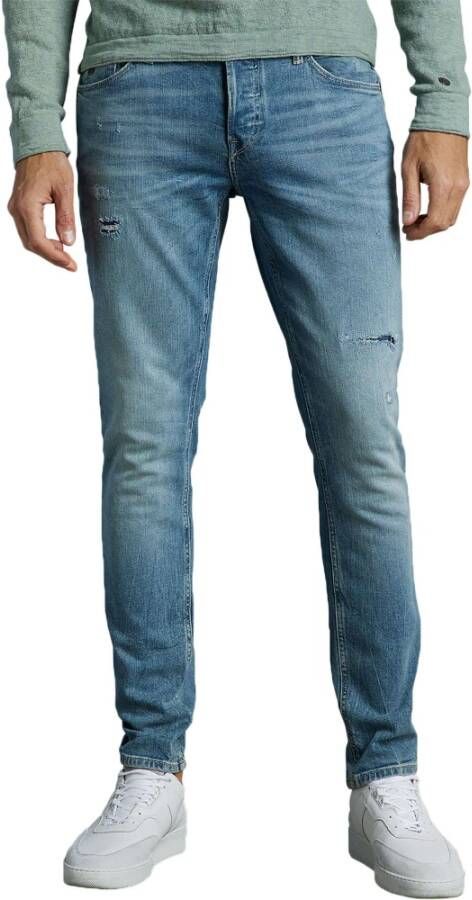 Cast Iron Blauwe Slim Fit Jeans Riser Slim Soft Summer Vintage - Foto 5
