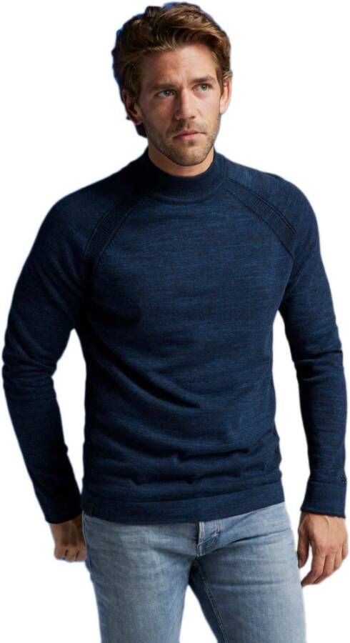 Cast Iron Sweater Blauw Heren