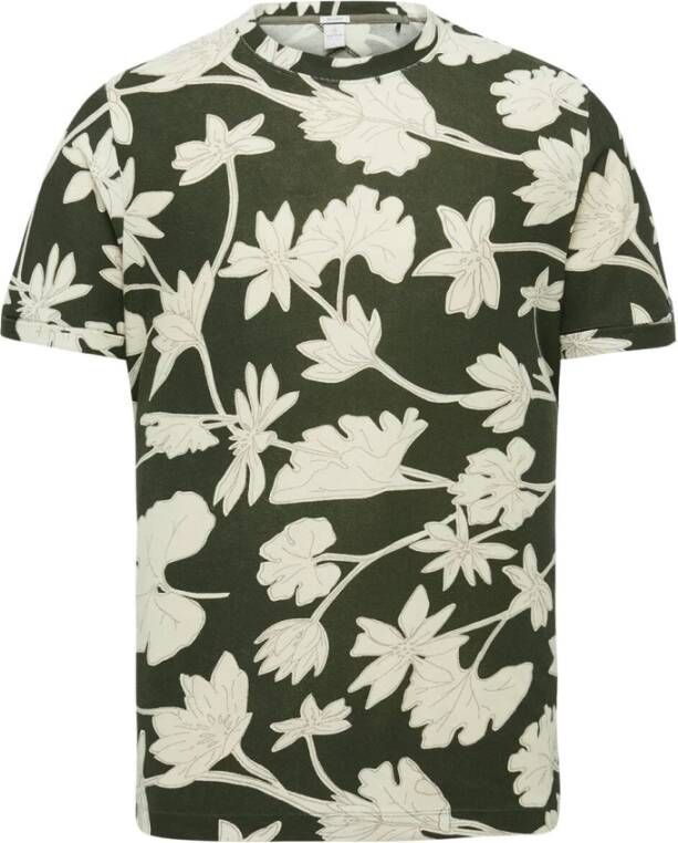 Cast Iron T-shirt korte mouw Groen Heren