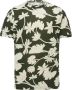 CAST IRON Heren Polo's & T-shirts Short Sleeve R-neck Regular Fit Cotton Twill Groen - Thumbnail 3