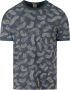 Cast Iron Donkerblauwe T-shirt Short Sleeve R-neck Relaxed Fit Cotton Twill - Thumbnail 3