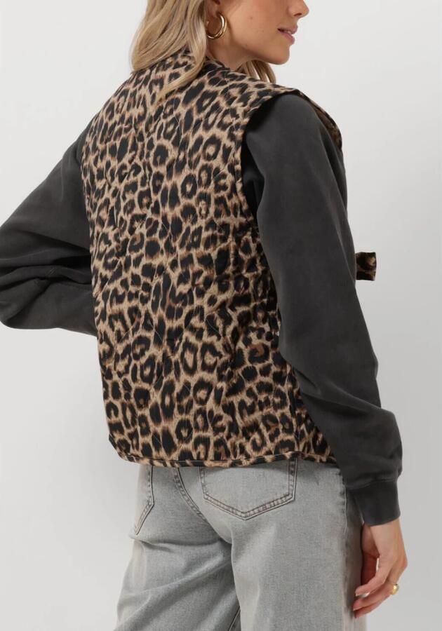 Catwalk Junkie Antraciet Gewatteerde Bodywarmer Multicolor Dames - Foto 2