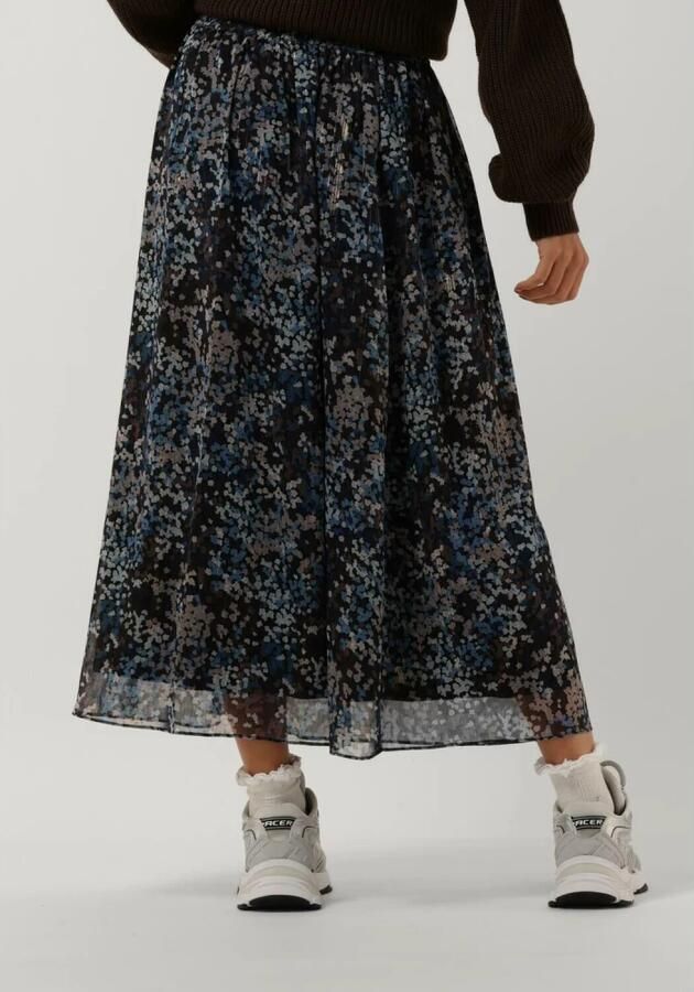 Catwalk Junkie Cloudy Leaves Midi Rok Multicolor Dames - Foto 2