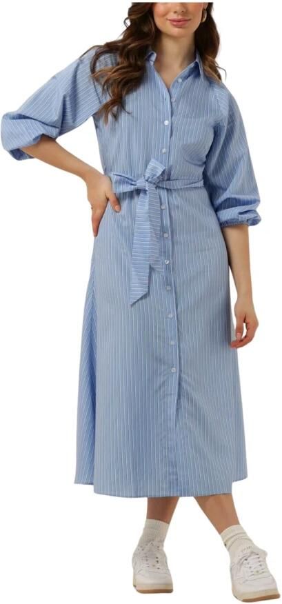 Catwalk Junkie Blauw Wit Gestreepte Midi Jurk Multicolor Dames - Foto 3