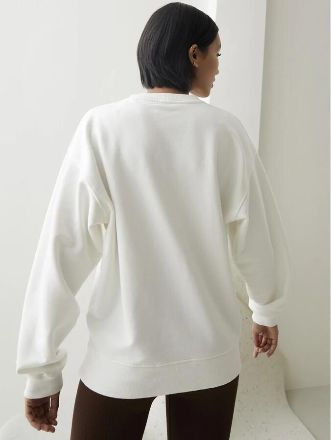 Catwalk Junkie Trainingsshirt SW Love IS Life White Dames - Foto 3