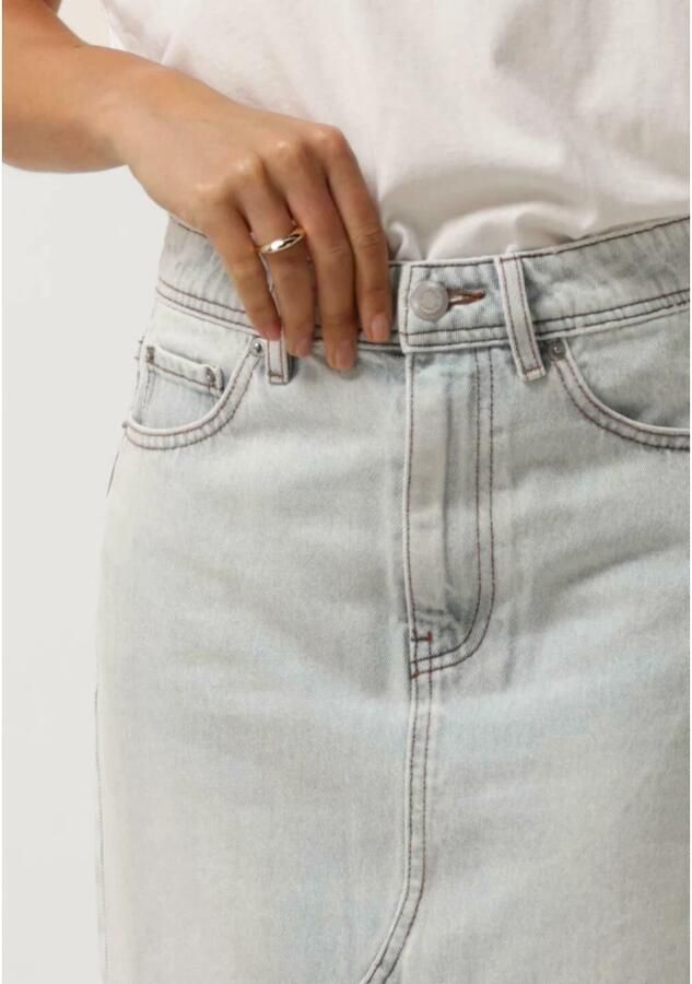 CATWALK JUNKIE Dames Rokken Maxi Denim Skirt Blauw