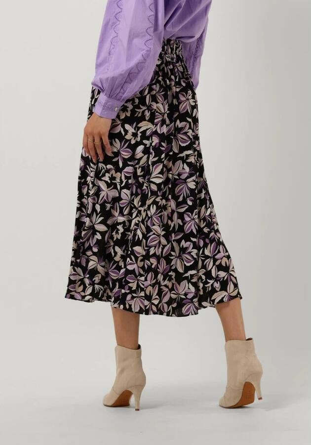 Catwalk Junkie Bloemenprint Midi Rok voor Langzaam Dansen Black Dames - Foto 3