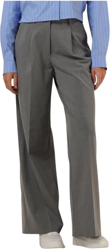 CATWALK JUNKIE Dames Broeken Straight Leg Tailored Pants Grijs - Foto 5