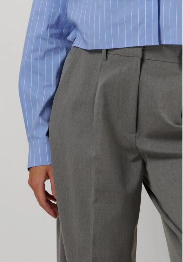 CATWALK JUNKIE Dames Broeken Straight Leg Tailored Pants Grijs - Foto 4