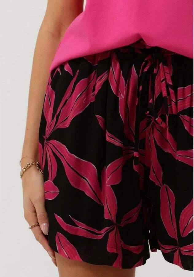 Catwalk Junkie gebloemde high waist loose fit short Tropics roze - Foto 5
