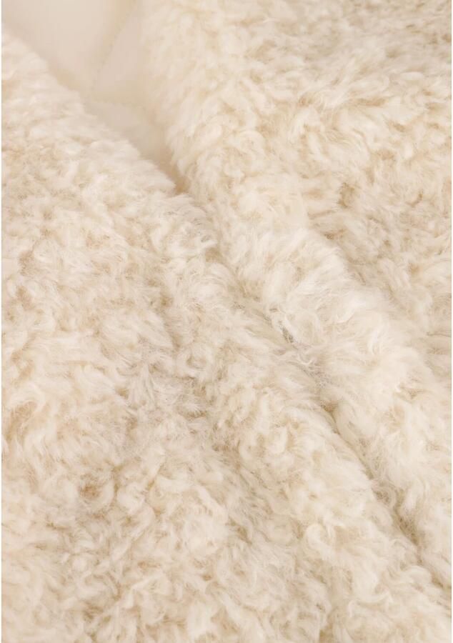 Catwalk Junkie Witte Teddy Body Warmer Jas White Dames