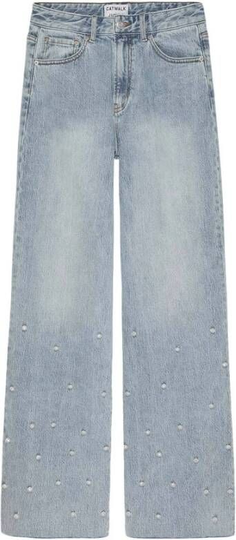 Catwalk Junkie Jeans You Are A Pearl Blauw Dames