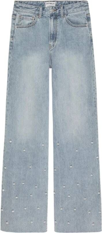 Catwalk Junkie Jeans You Are A Pearl Blauw Dames