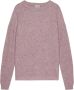 Catwalk Junkie gemêleerde sweater KN AMRA met wol paars - Thumbnail 2