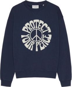 Catwalk Junkie Sweater Peace Blauw Dames
