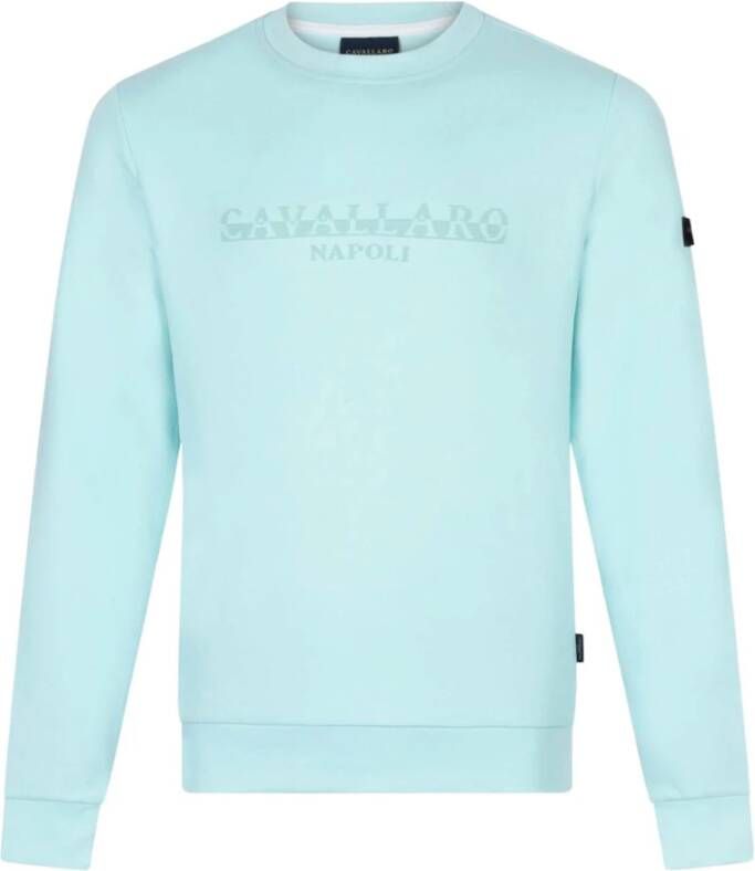 Cavallaro Lecco R sweater blauw 120231003-625000 Blauw Heren