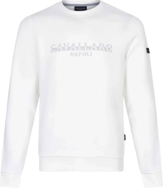 Cavallaro Lecco R sweater ecru 120231003-120000 Wit Heren