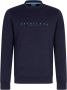 Cavallaro Napoli sweater met printopdruk dark blue - Thumbnail 1
