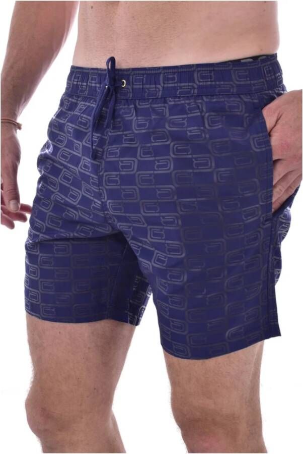 Cavalli Class Beachwear Blauw Heren