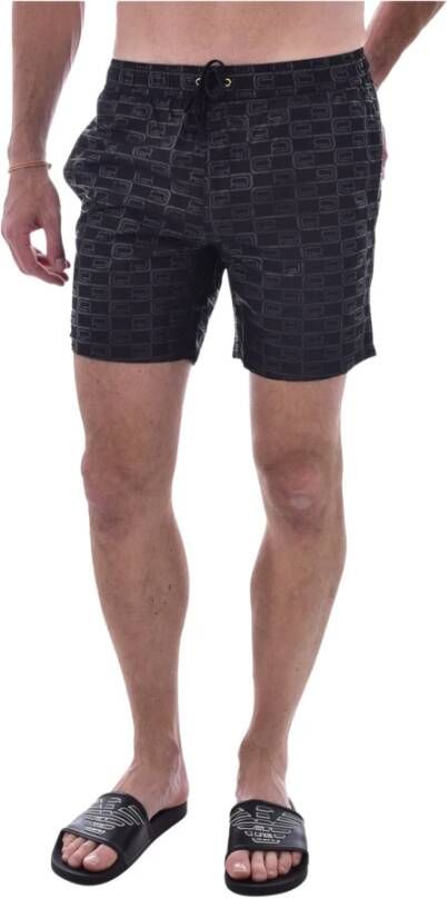 Cavalli Class Beachwear Zwart Heren
