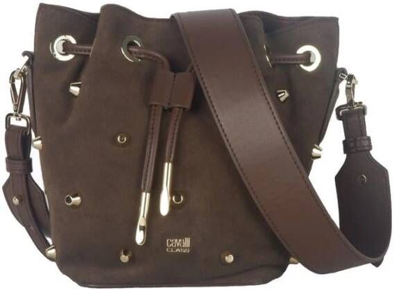 Cavalli Class Donkerbruine Bucket Tas Brown Dames
