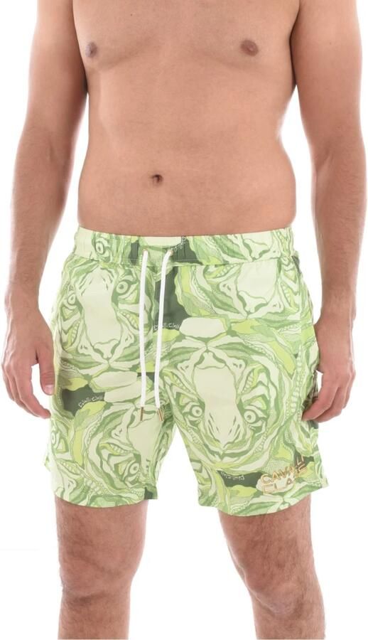 Cavalli Class Heren Boxer Zwemkleding Green Heren