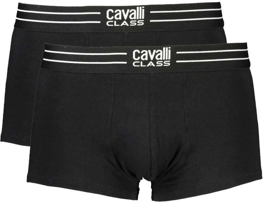 Cavalli Class Heren Zwarte Boxer Briefs Pak Black Heren