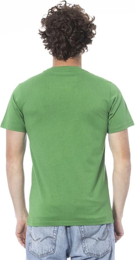 Cavalli Class Groen Heren T-shirt met Korte Mouwen Green Heren - Foto 2
