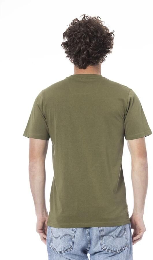 Cavalli Class Groen Heren T-shirt met korte mouwen Green Heren - Foto 2