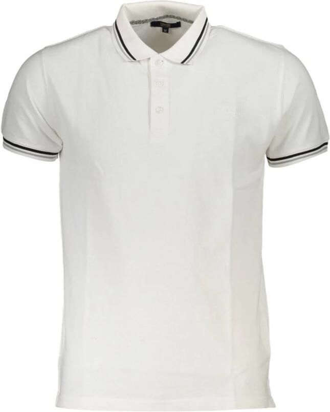 Roberto Cavalli Polo Shirt Korte Mouw qxt64skb00259aa3fbbianco00052xl