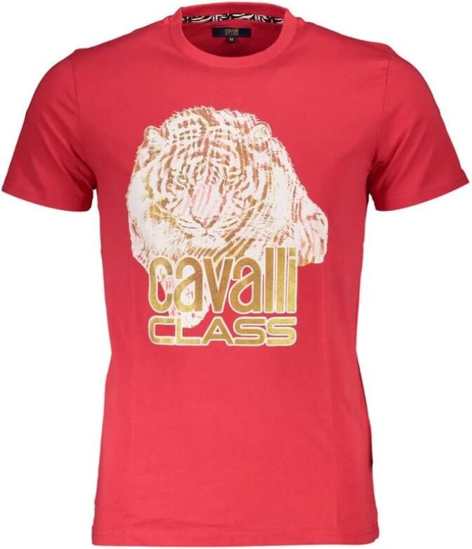 Roberto Cavalli T-shirt Korte Mouw qxt61wjd0606406f0arosso020002xl