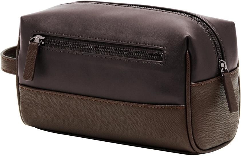 Cavalli Class Stijlvolle Toilettas voor Mannen Brown Heren - Foto 2