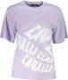 Cavalli Class Elegante Bedrukte Tanktop met Brede Schouders White Dames - Thumbnail 1