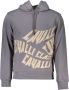 Cavalli Class Grijs sweatshirt met iconische logoprint Gray Heren - Thumbnail 1