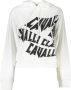Cavalli Class Wit sweatshirt met capuchon Comfort-Chic stijl White Heren - Thumbnail 1