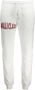 Cavalli Class Sportieve Broek met Elastische Taille en Borduursel White Heren - Thumbnail 1