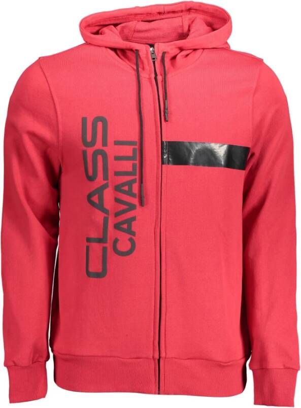 Cavalli Class Red Sweater Rood Heren