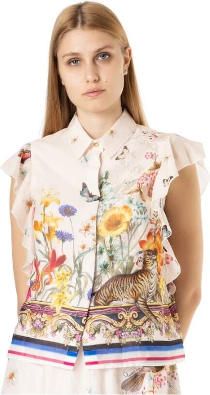 Cavalli Class Shirts Meerkleurig Dames