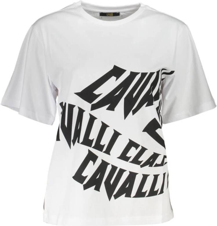 Cavalli Class T-Shirts Wit Dames