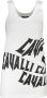 Cavalli Class Elegante Bedrukte Tanktop met Brede Schouders White Dames - Thumbnail 3