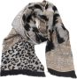 Cavalli Class Animalier Patroon Sjaal Accessoires Beige Heren - Thumbnail 1