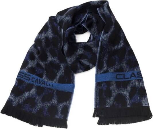 Cavalli Class Animalier Patroon Sjaal Accessoires Multicolor Heren