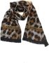 Cavalli Class Animalier Patroon Sjaal Accessoires Brown Heren - Thumbnail 1