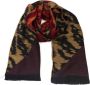 Cavalli Class Exotische Animalier Fantasy Logo Sjaal Multicolor Unisex - Thumbnail 1