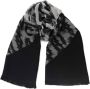 Cavalli Class Animalier Patroon Sjaal Accessoires Gray Heren - Thumbnail 1