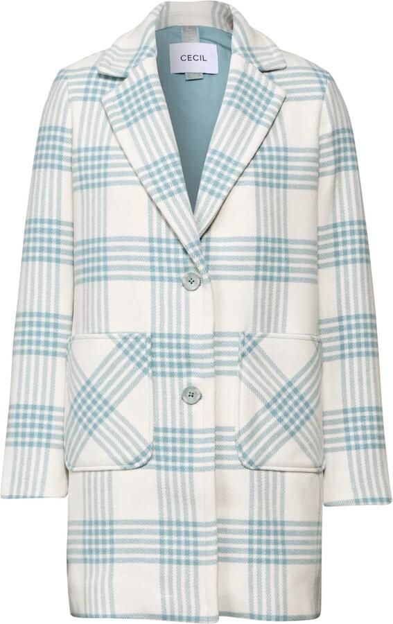 Cecil Geruite Jas Stijlvol Comfortabel Vrouwen White Dames - Foto 7