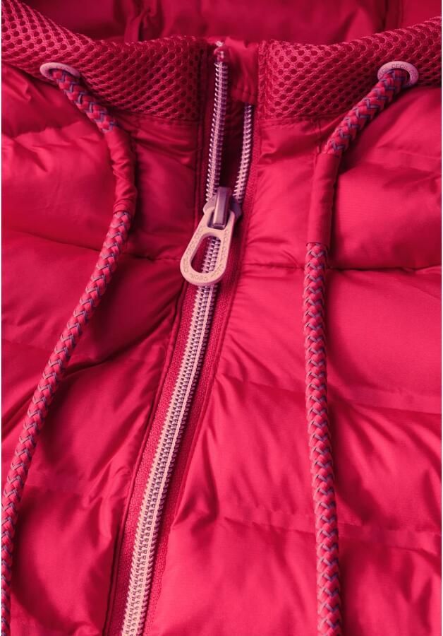 Cecil Gevoerde jas met capuchon en zakken Red Dames