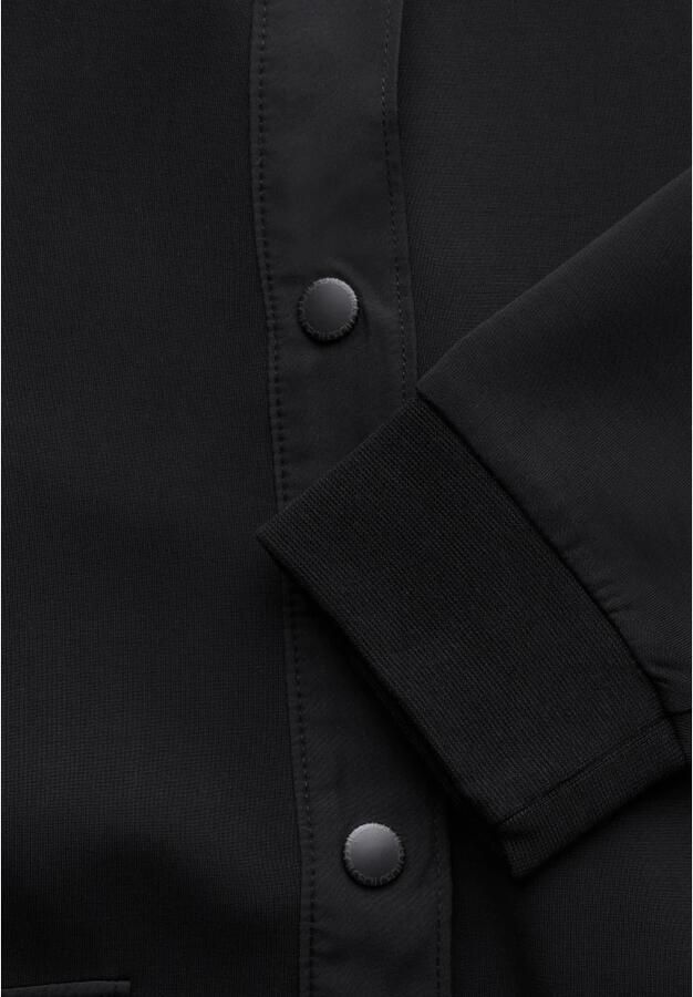 Cecil Moderne Blouson Jas met Opstaande Kraag Black Dames